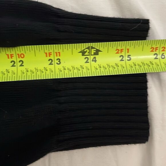 Nautica Black Cotton Knit 1/4 Zip Sweater Top Mens Size Extra Large Mock Neck - Picture 8 of 10